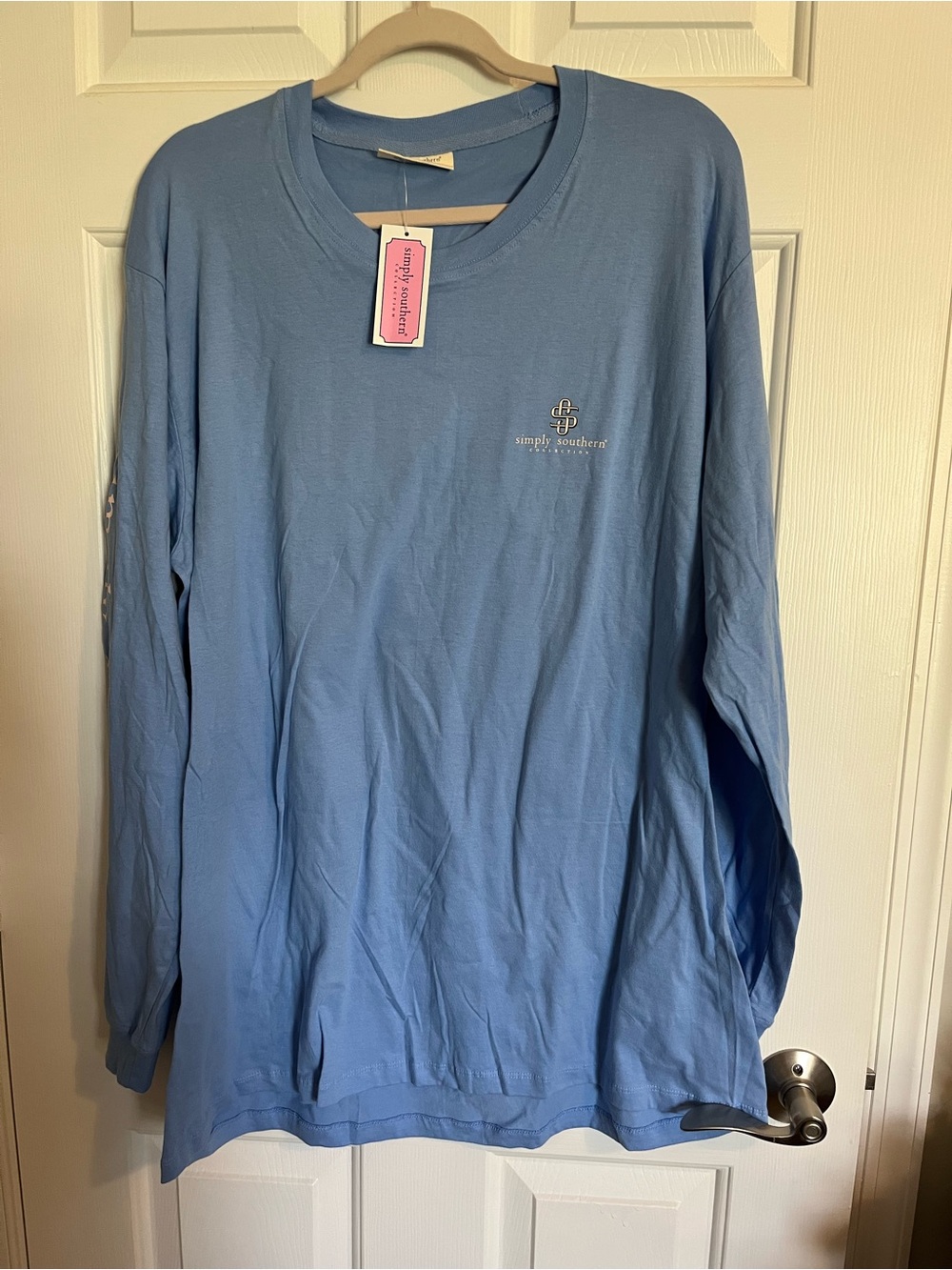 Simply Southern Women’s Long Sleeve Tee XL NWT These Boots Are Made For Walking